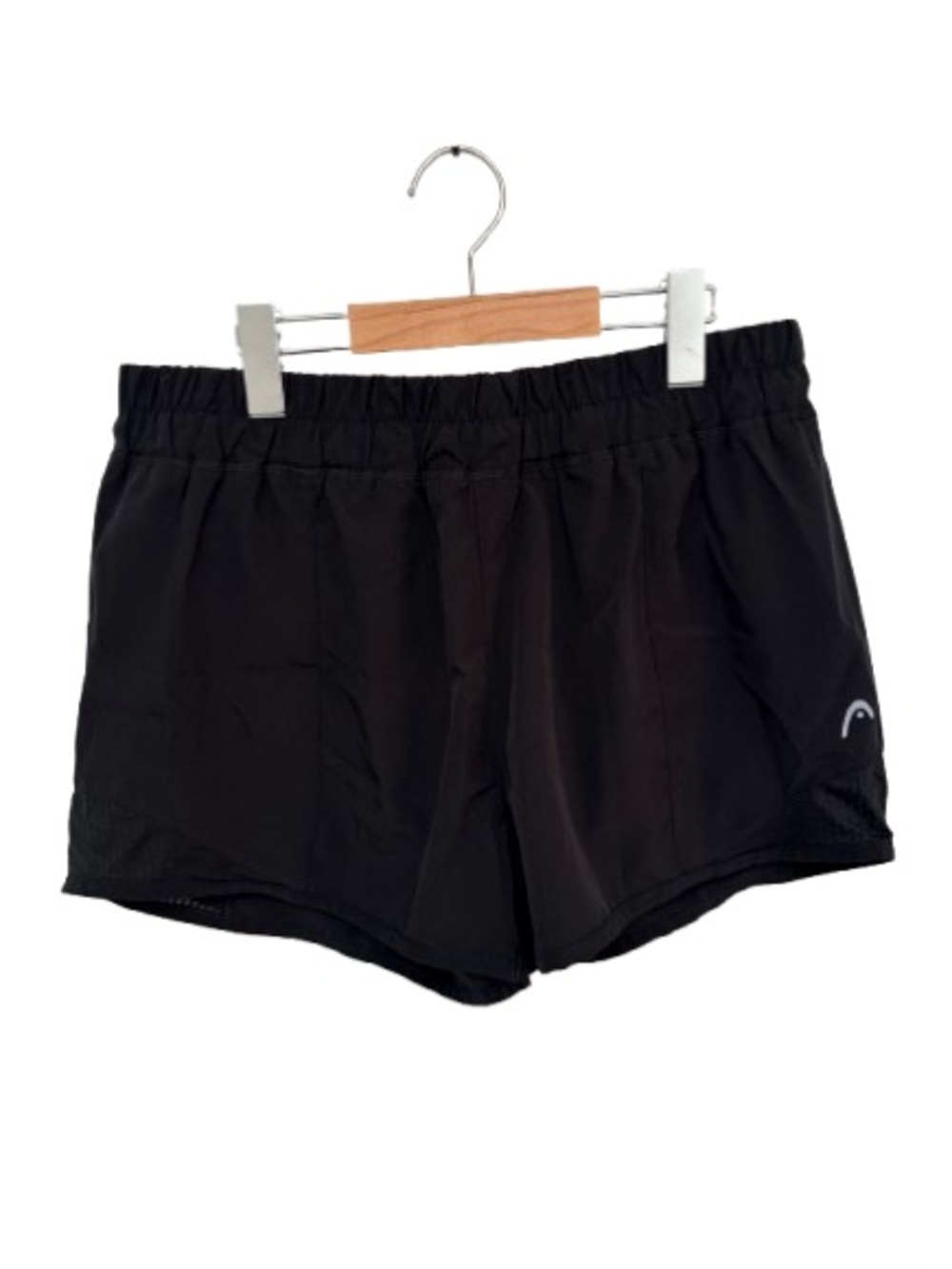 Head Women's Black Athletic Shorts with Logo